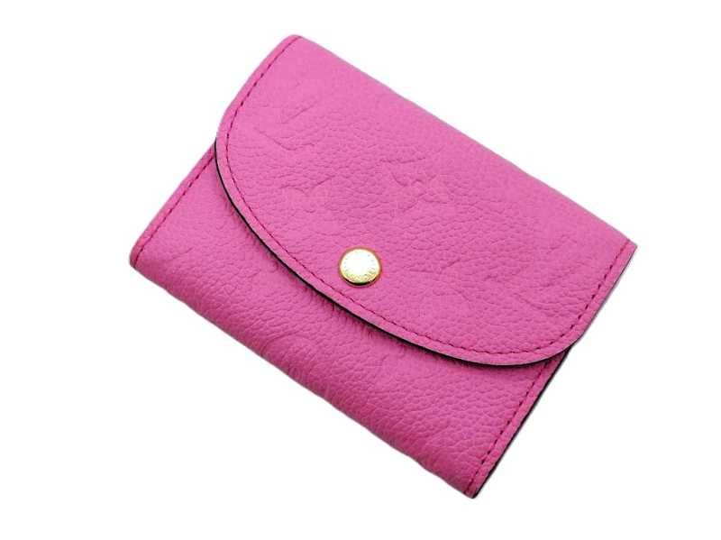 ルイヴィトン買取 ポルトモネ ロザリ モノグラム アンプラント ローズロリポップ M82485